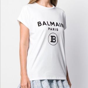 Balmain Logo Tshirt